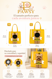 Bolso PAWSY Rabbit rosa