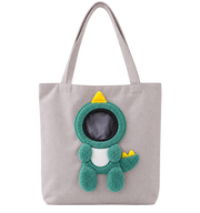 Bolso blanco Dino sin mascota